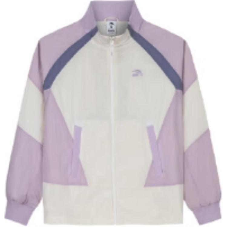 

Куртка Anta Life Collection Женская Серо-глициниевая Фиолетовая, Серо-тростниковая Фиолетовая