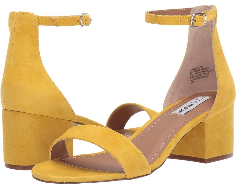 

Туфли Steve Madden Irenee Sandal, цвет Sunflower