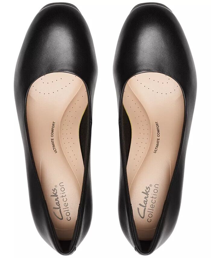 Женские туфли-лодочки на платформе на высоком каблуке Abyr 2 Braley Clarks, черный — фото 4