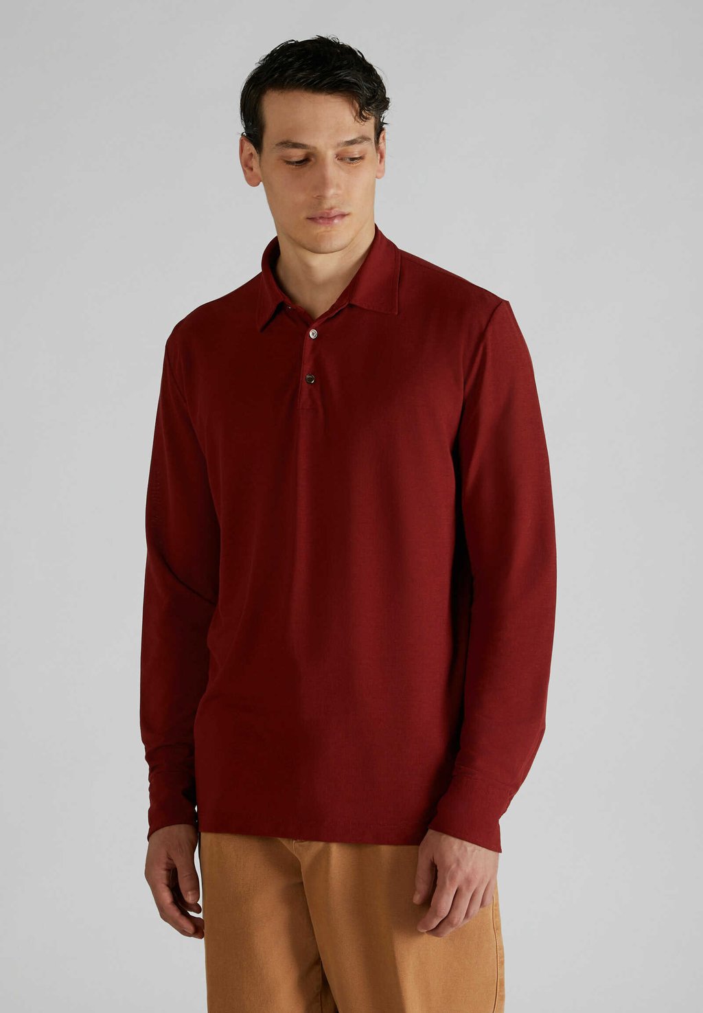 

Лонгслив ZANONE-ICECOTTON - Polo shirt Slowear, красный