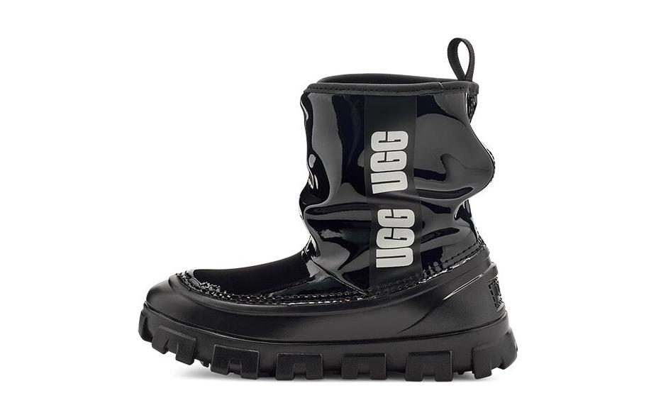 

UGG Детские ботинки черные подростковые