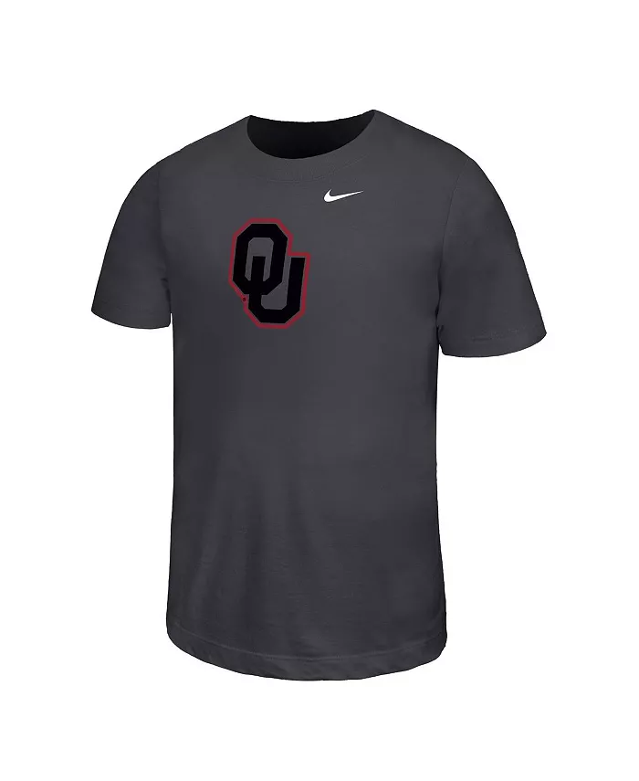 

Футболка для подростков Big Boys and Girls Charcoal Oklahoma Sooners Legend Color Pop Performance Nike