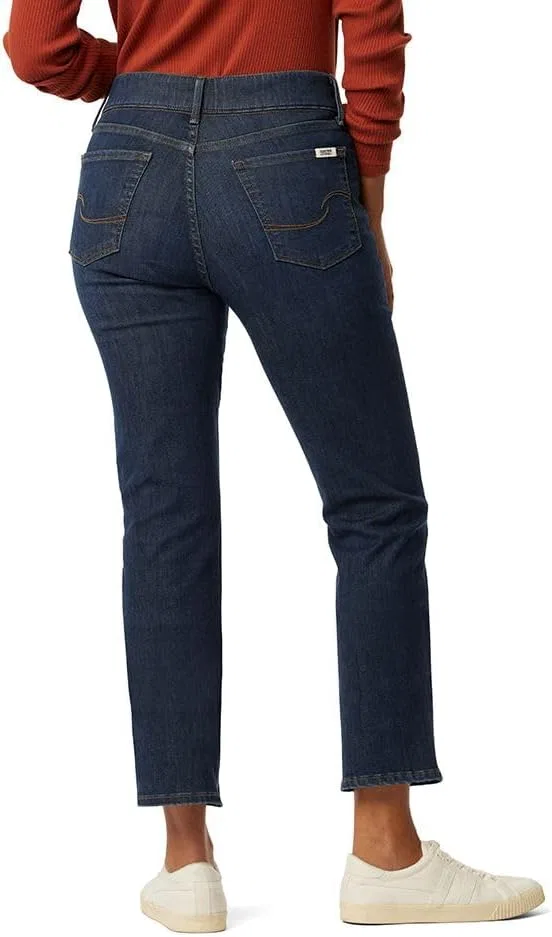 Женские джинсы Levi's Gold Totally Shaping Ultimate Ankle Straight Mid-Rise Stretch Denim — фото 3