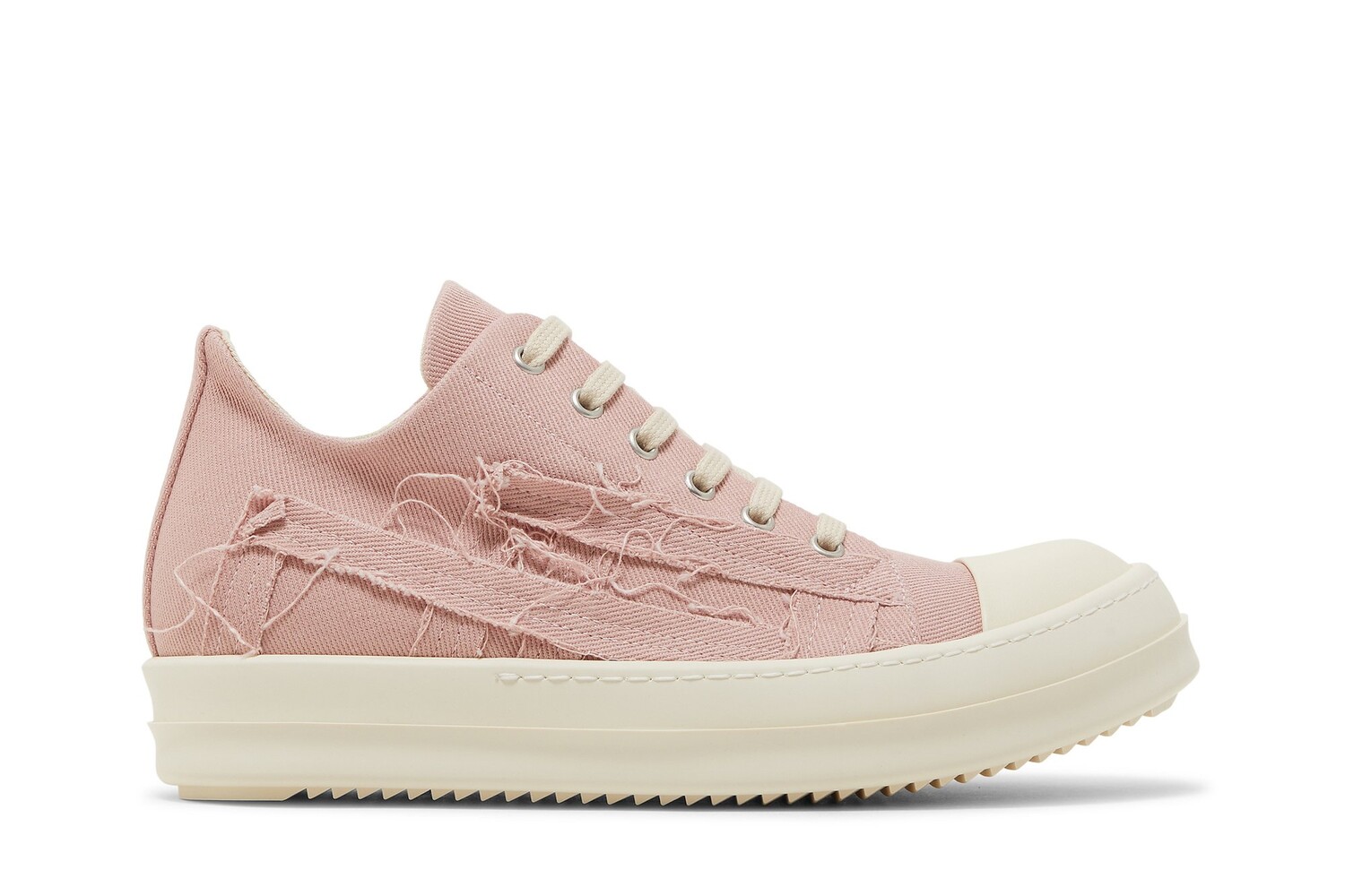 Низкие кроссовки Rick Owens Wmns EDFU DRKSHDW Slashed Low, розовый