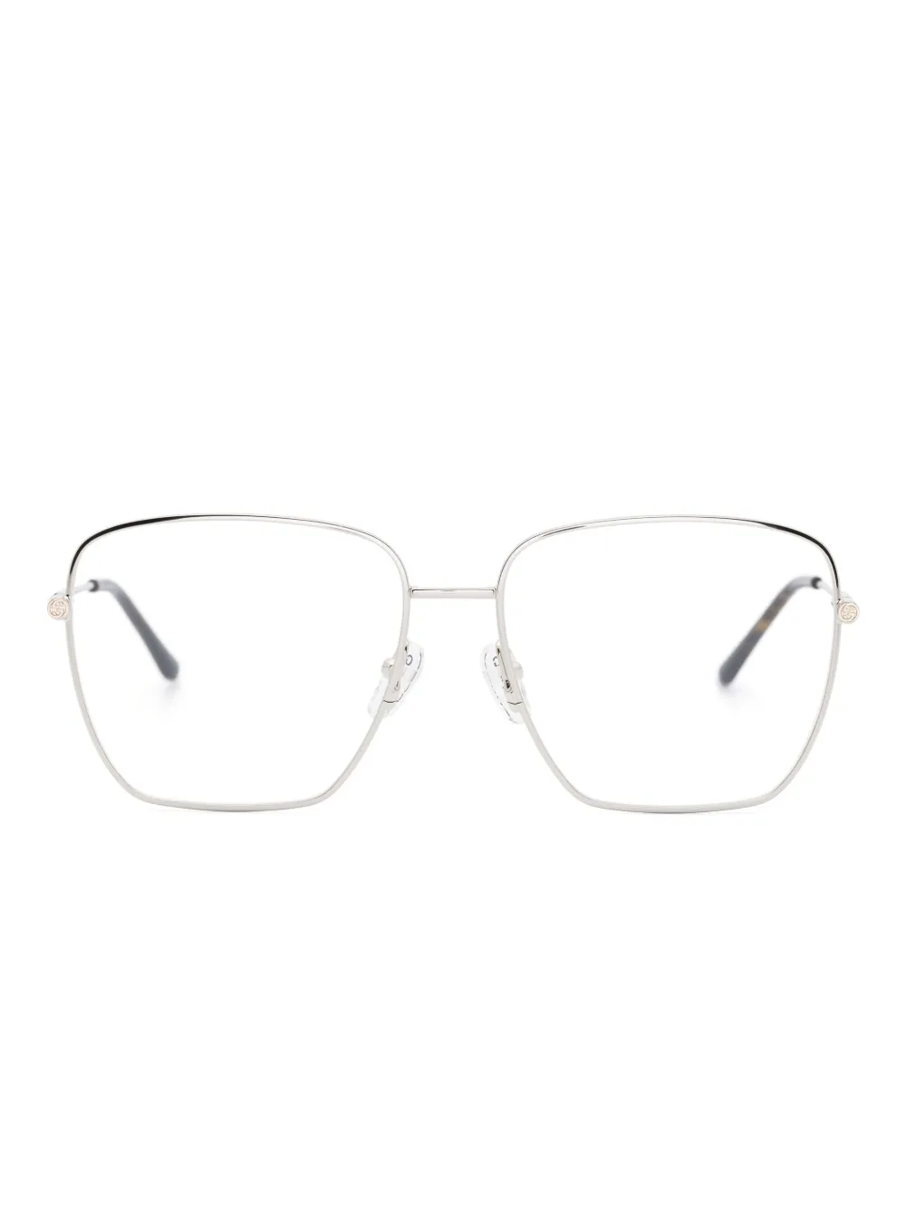 

Очки GG14140 в массивной оправе Gucci Eyewear, серебряный