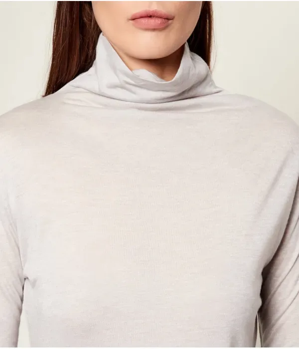 Полуводолазка Элаву slim fit Boss, серый — фото 4