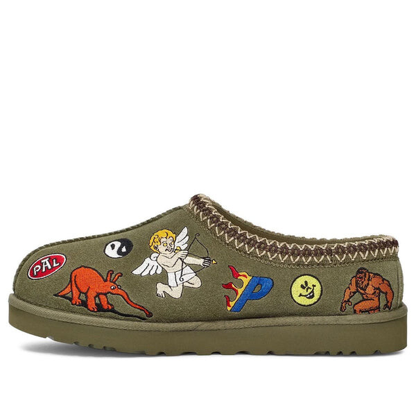 

Кроссовки x palace tasman тапочки Ugg, зеленый