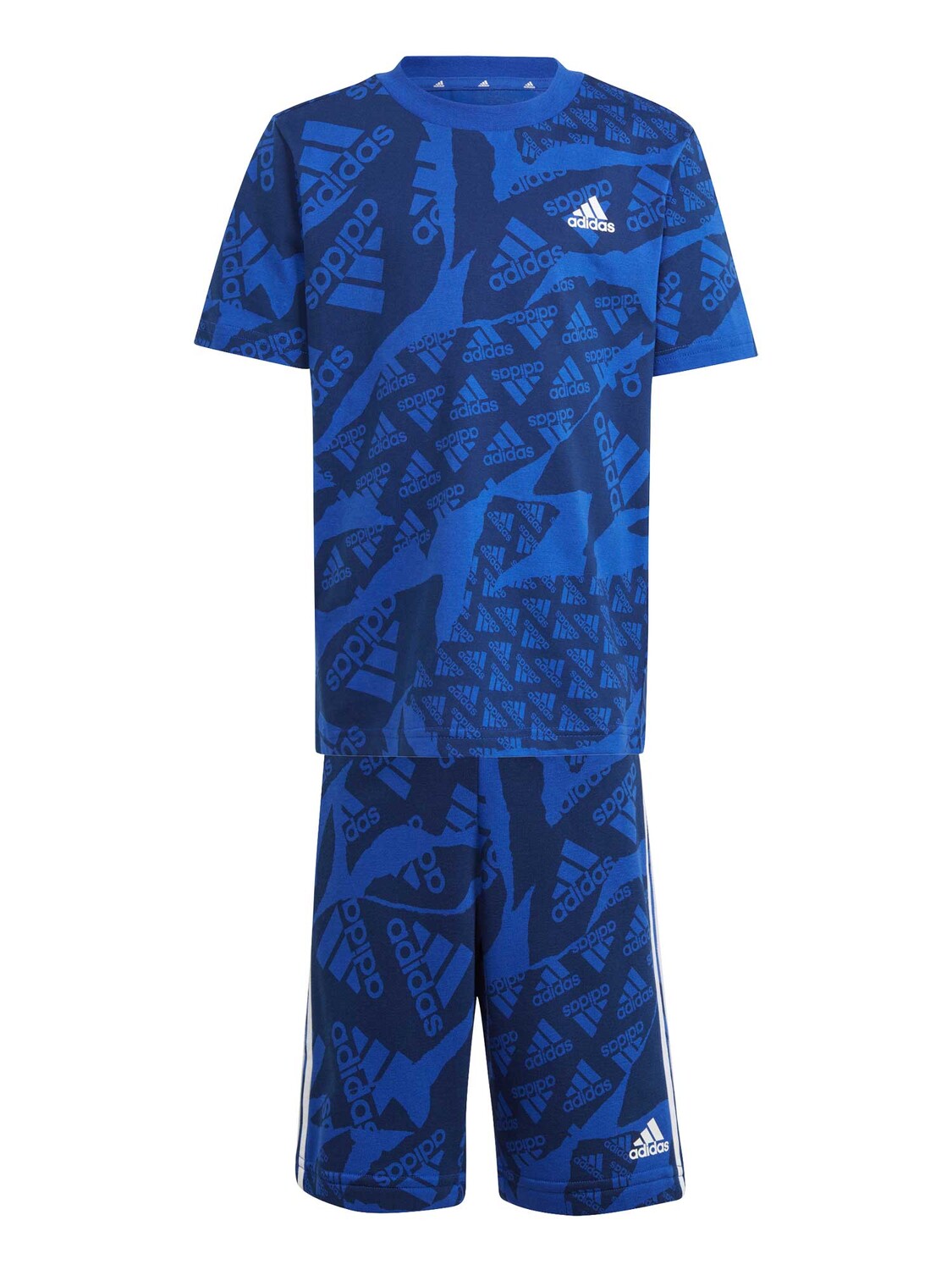 

Футболка Adidas Sportswear Essentials Allover Print T-Shirt, синий