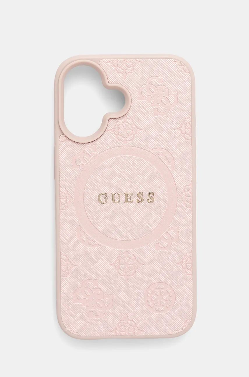 

Чехол для телефона Guess iPhone 16 6.1, розовый