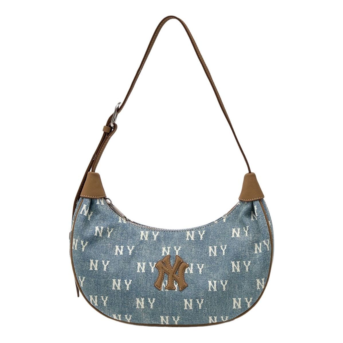 

Сумка через плечо MLB Monogram New York Yankees 'Denim Blue'