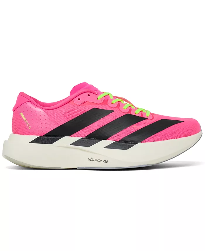 Женские беговые кроссовки AdiZero EVO SL от Finish Line adidas, розовый — фото 2
