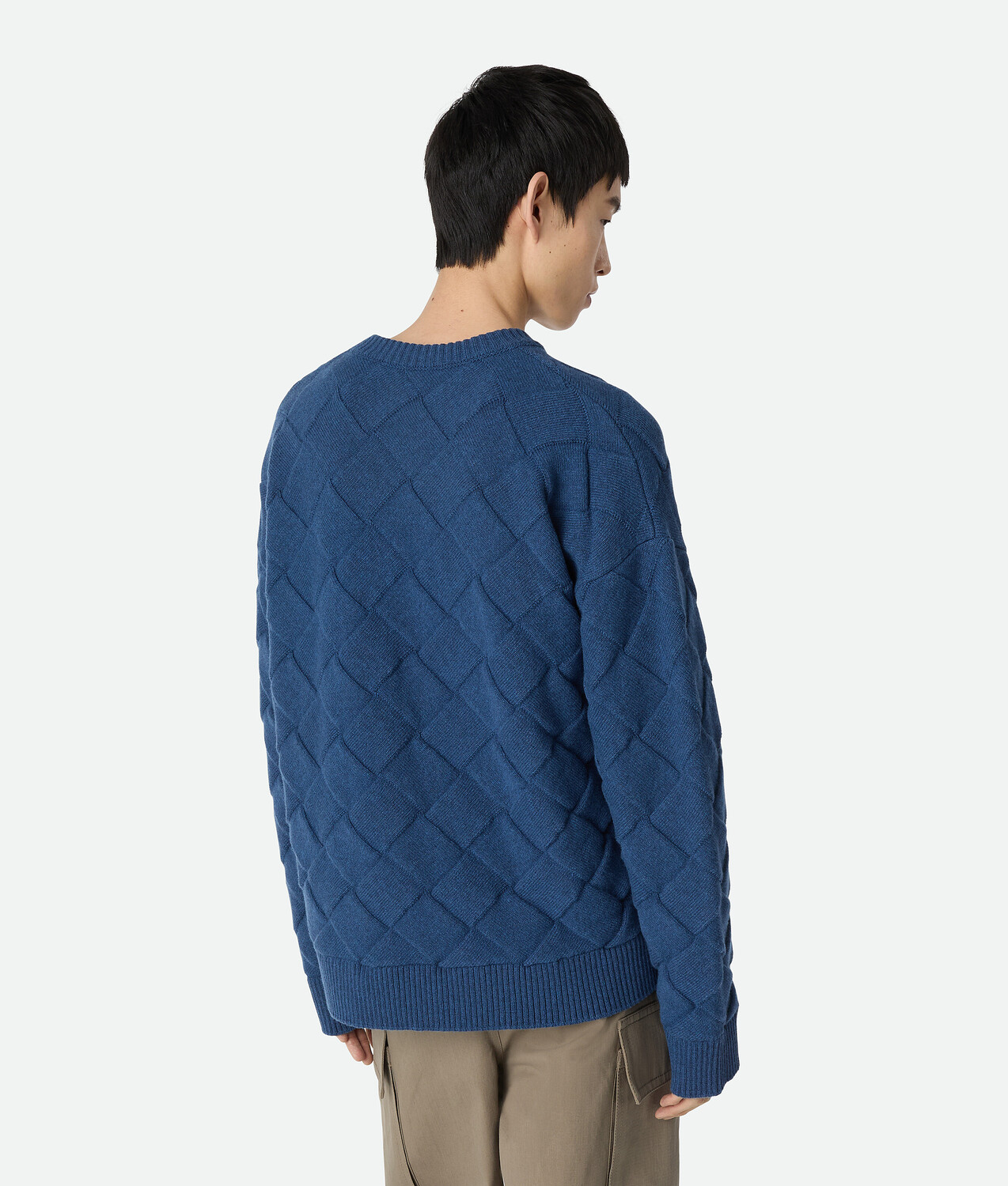 Intrecciato wool sweater BOTTEGA VENETA, круизная коллекция — фото 3