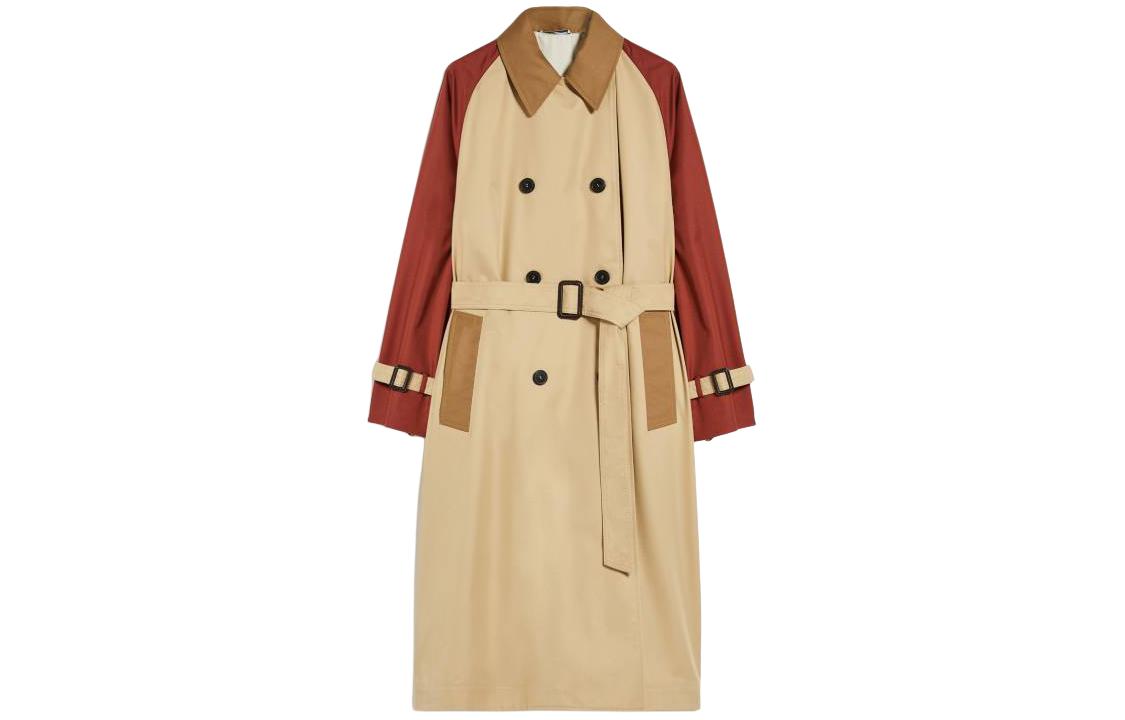 

WEEKEND MaxMara Женский тренчкот цвета хаки