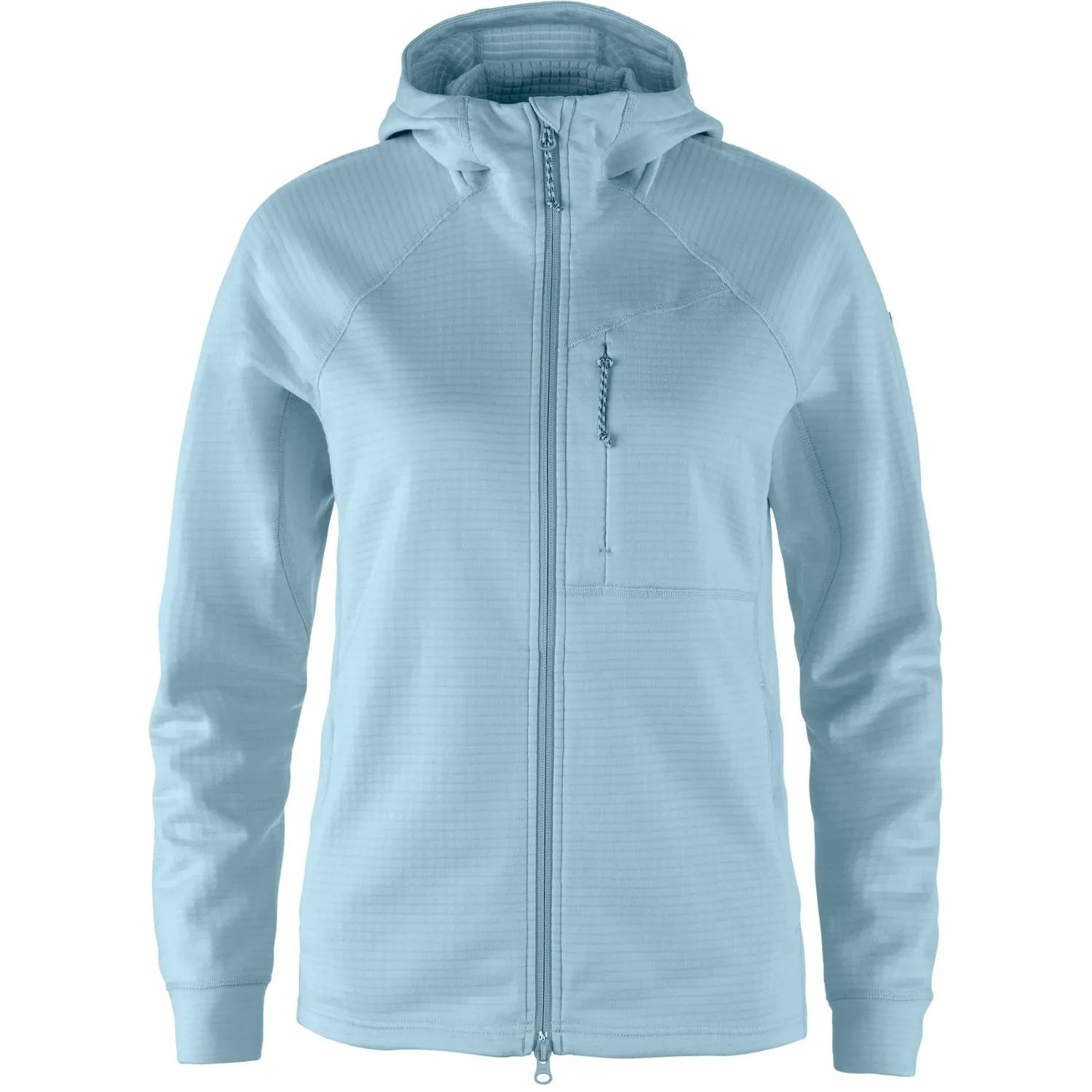 

Флисовое худи Abisko с сеткой женское Fjallraven, Breeze Blue