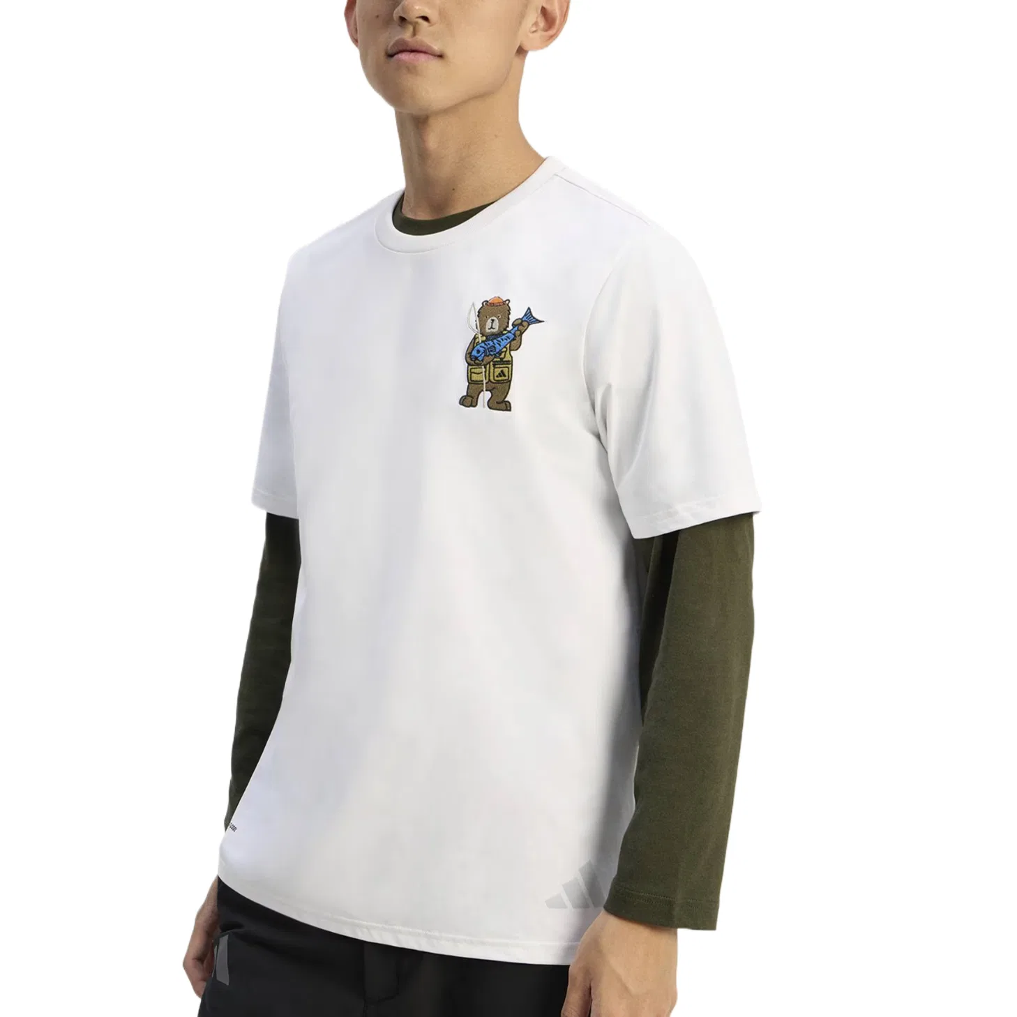 Футболка XPLORIC Quick Dry для мужчин Adidas, White — фото 4
