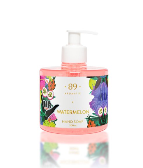 

Мыло для рук - Красочная коллекция - Арбуз, 300 мл AROMATIC89