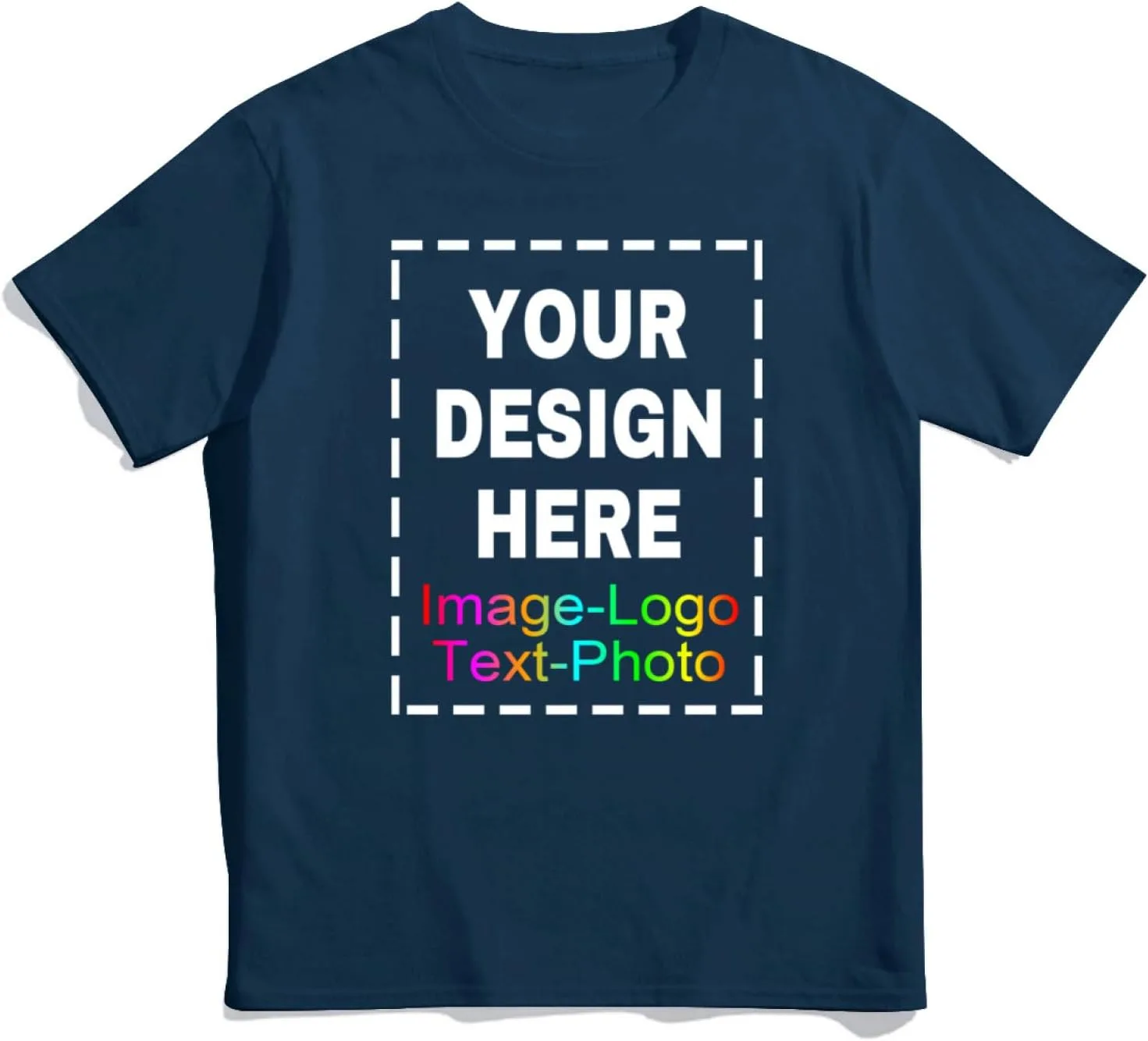 Футболка Custom с принтом на заказ — фото 4