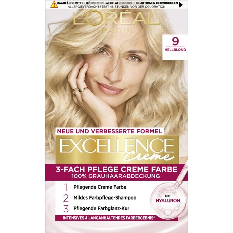 

Crème Coloration 9 Светло-русый L’Oréal Paris, 1 шт.