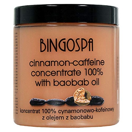 

Концентрат кофеина с корицей и маслом баобаба 100% Bingospa