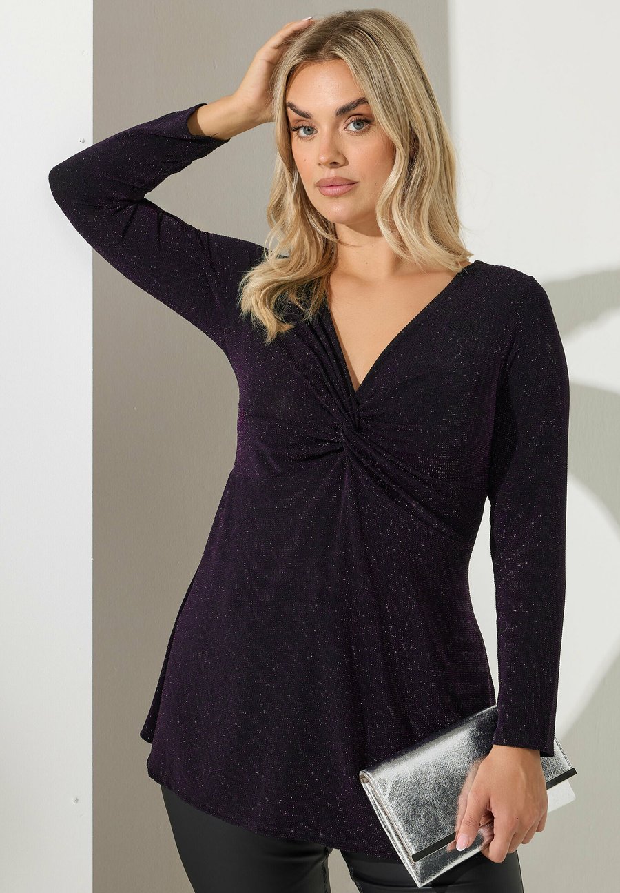 

Топ Yours Clothing PLUS SIZE GOING OUT, Purple