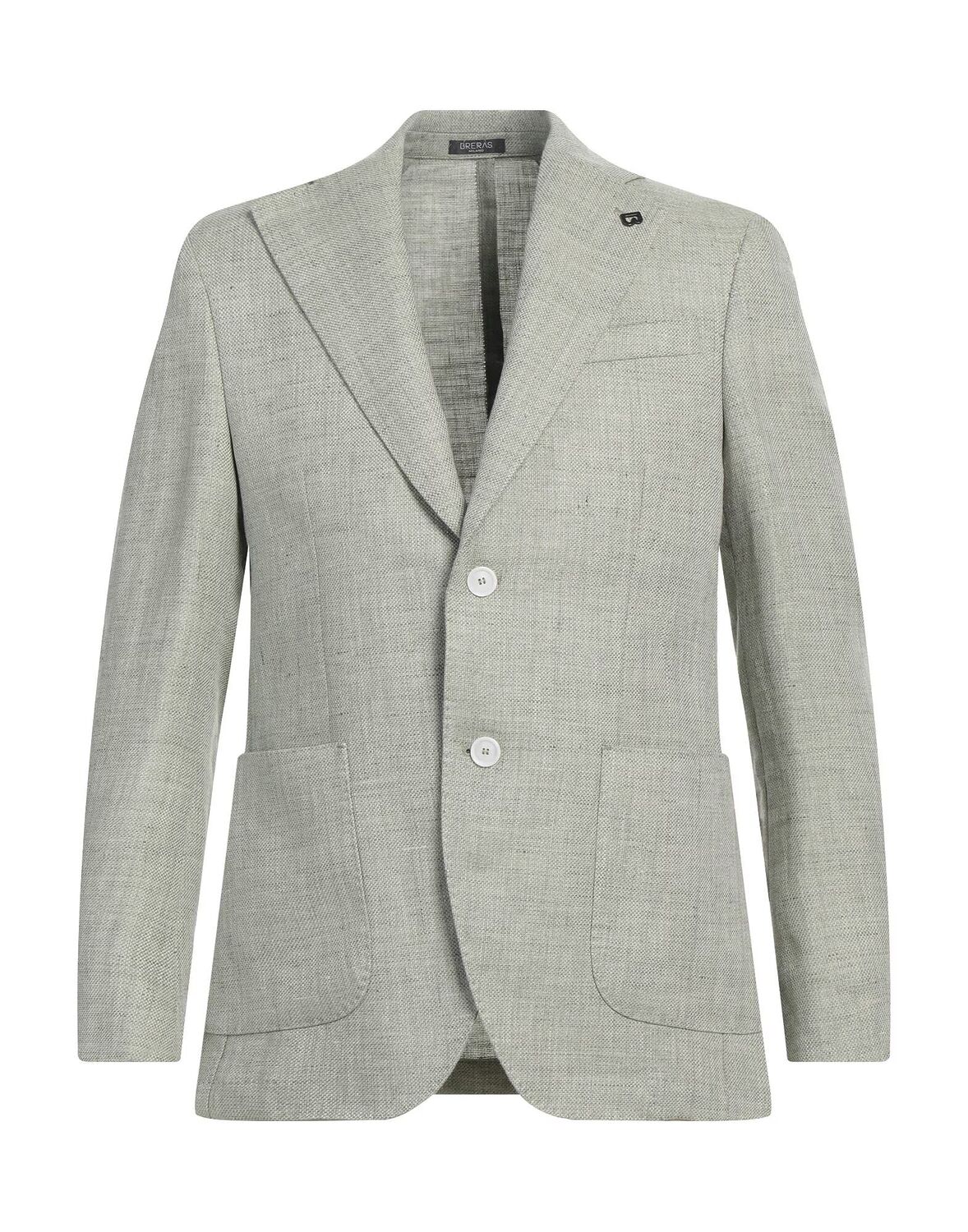 

Блейзер Breras Milano, серо-зеленый