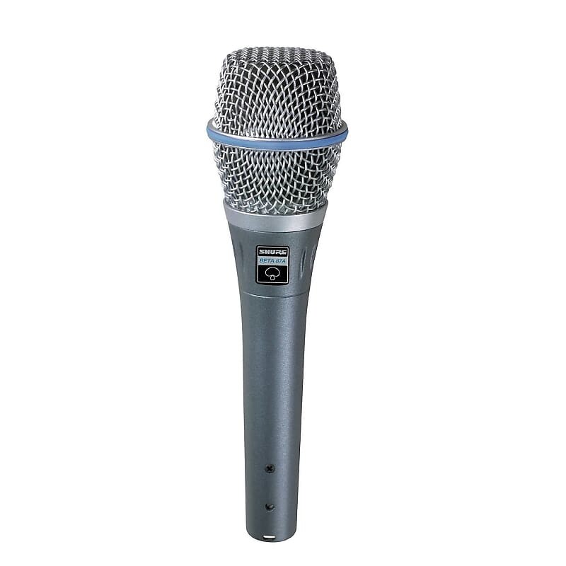 

Конденсаторный микрофон Shure BETA 87A Supercardioid Dynamic Mirophone