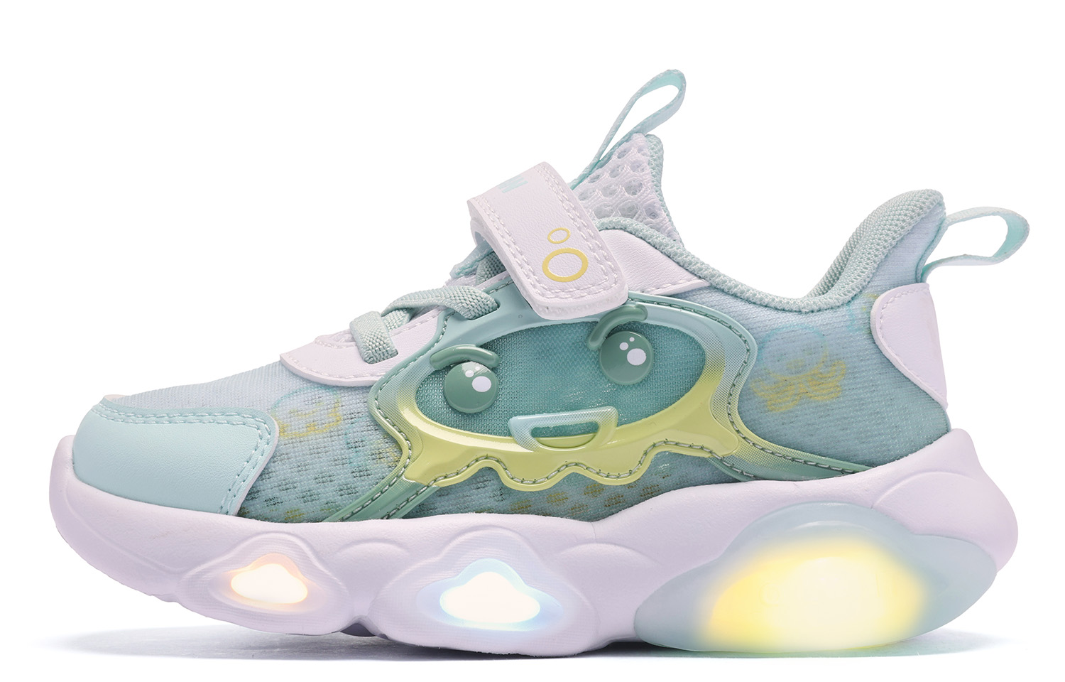 

QIAODAN Скользоустойчивые амортизирующие ботинки Low Top для малышей Green Baby