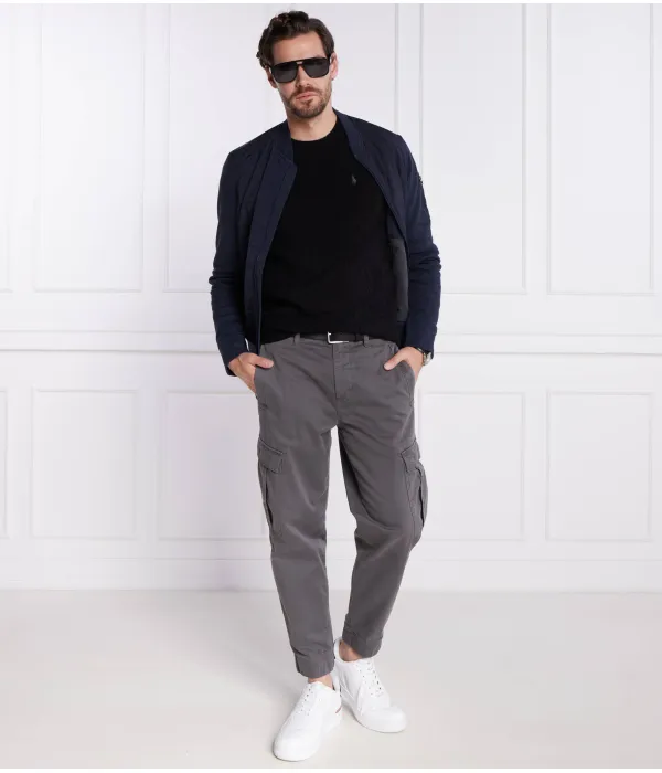 Шерстяной свитер Slim fit Polo Ralph Lauren, черный — фото 2