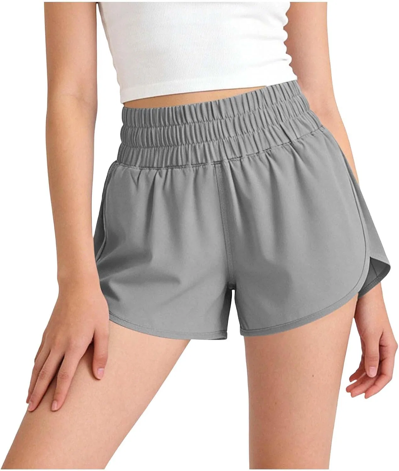 Детские теннисные шорты для девочек, Zzalalana, серые