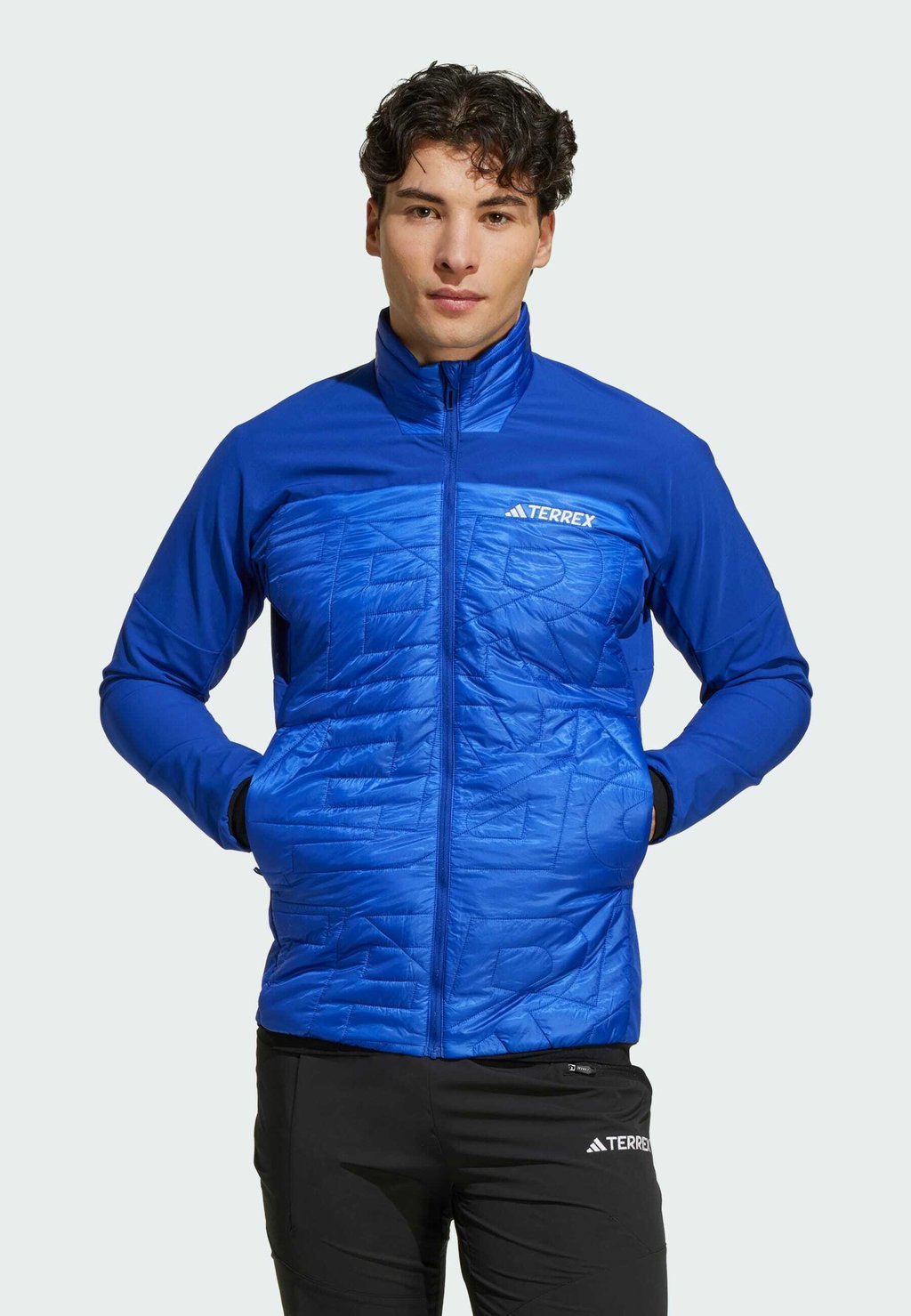 

Тренировочная куртка XPERIOR VARILITE HYBRID PRIMALOFT Adidas Terrex, синий