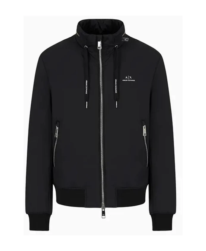 

It рубашка-куртка мужская мода Armani Exchange, черный