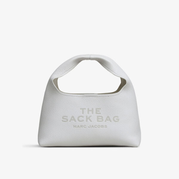 

Миниатюрная кожаная сумка The Sack с верхней ручкой Marc Jacobs, белый