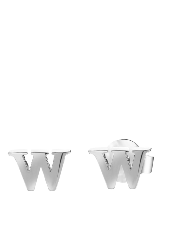 

Серьги в форме буквы «W» Lucardi