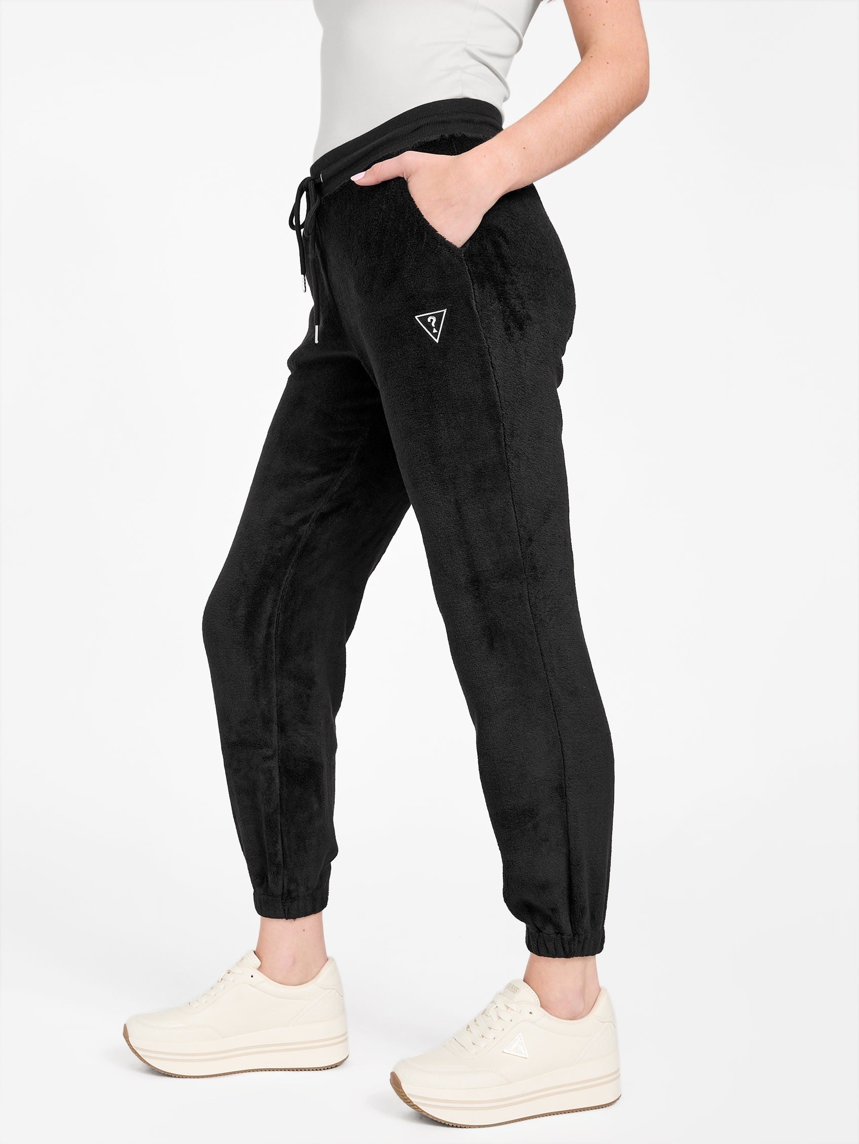 

Джоггеры Lolly Sherpa Guess Factory, черный