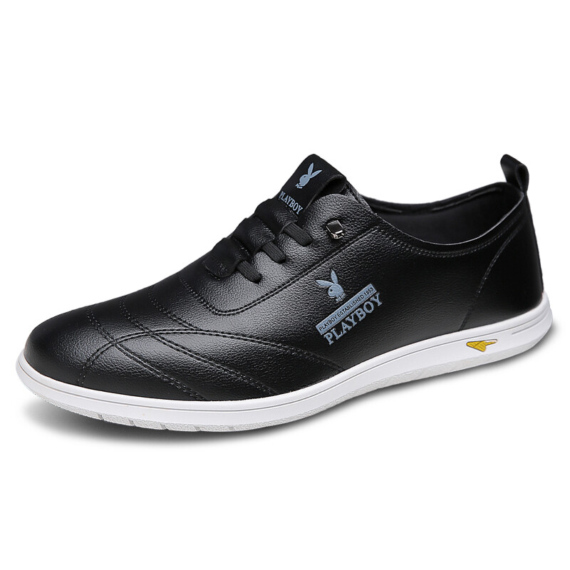 Туфли мужские Men"s Casual Men Low-Top Playboy, белый — фото 2