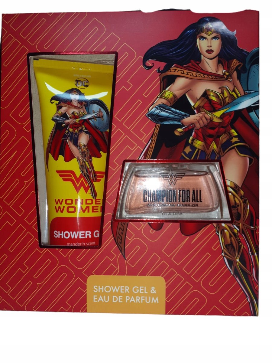 Парфюмированный гель для душа WONDER WOMAN Идеальный подарочный набор для подарка ZDTRADING — фото 2