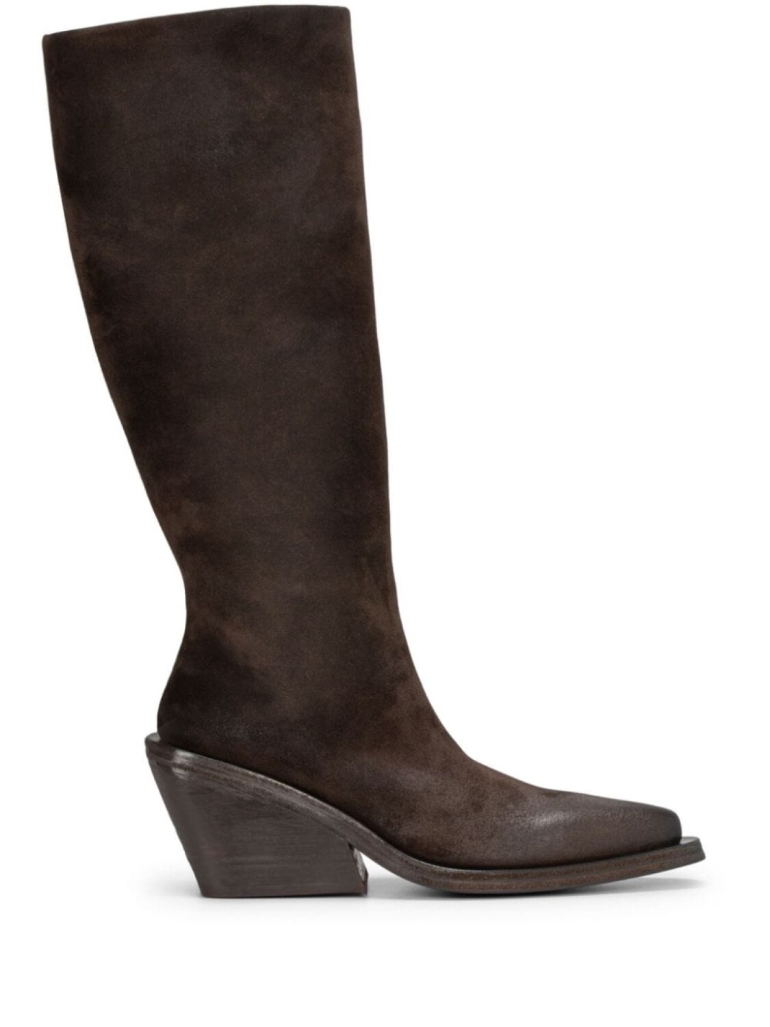 

Marsèll 65-миллиметровые сапоги с острым носком, коричневый