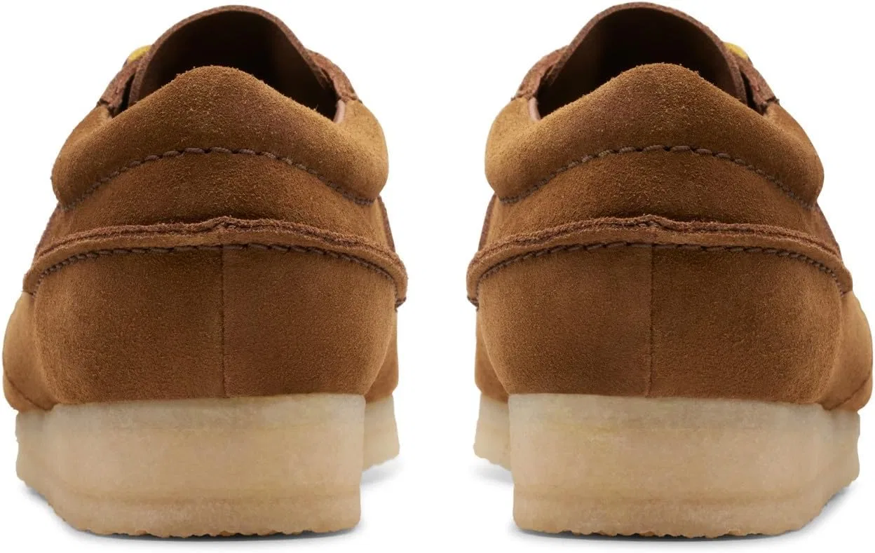 Мужские туфли Clarks Wallabee, Cola Suede — фото 4