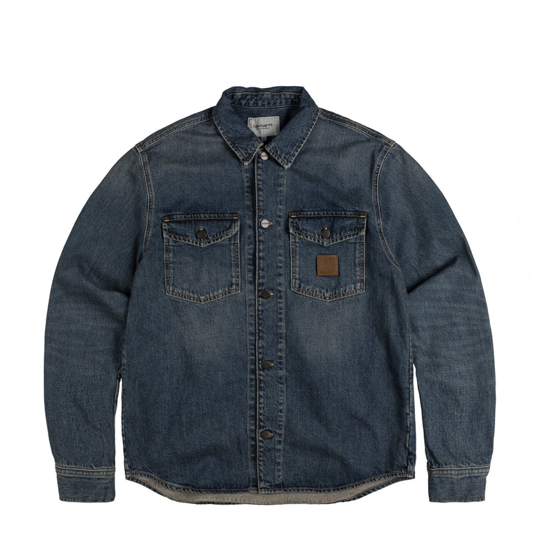 

Куртка lincoln shirt jacket Carhartt Wip, синий