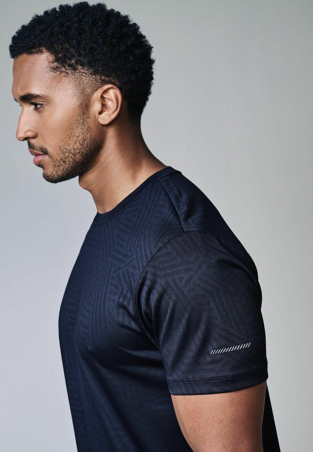 Базовая футболка ACTIVE JACQUARD Next, синий — фото 3