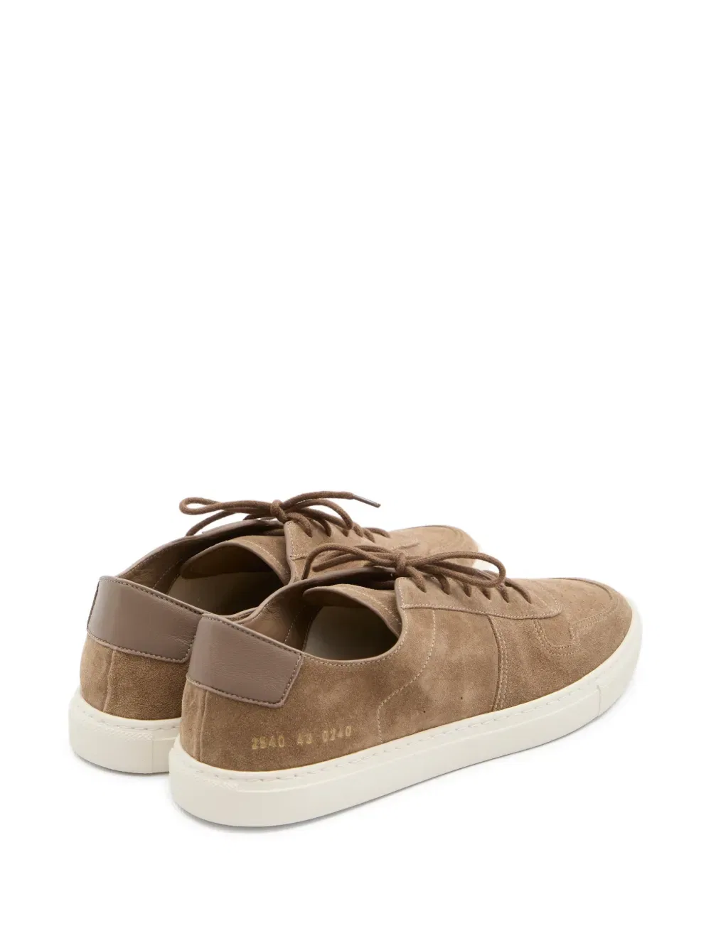 Баскетбольные узкие деконструированные кроссовки Common Projects, нейтральный — фото 3