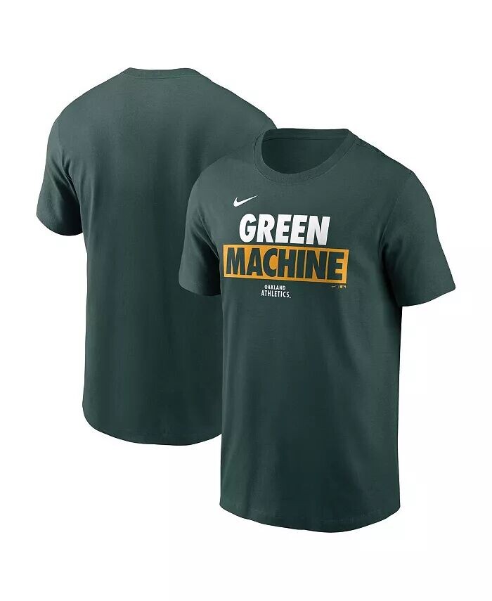 

Мужская зеленая футболка Oakland Athletics Rally Rule Nike