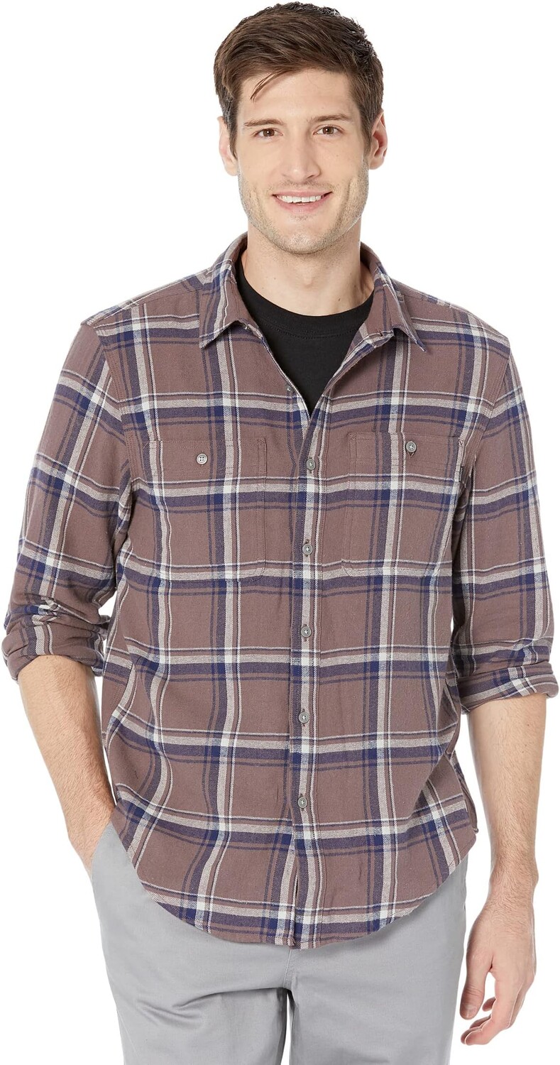 

Рубашка Dockers Regular Fit Two-Pocket Work Shirt, цвет Sparrow Purple Bethel Island Plaid