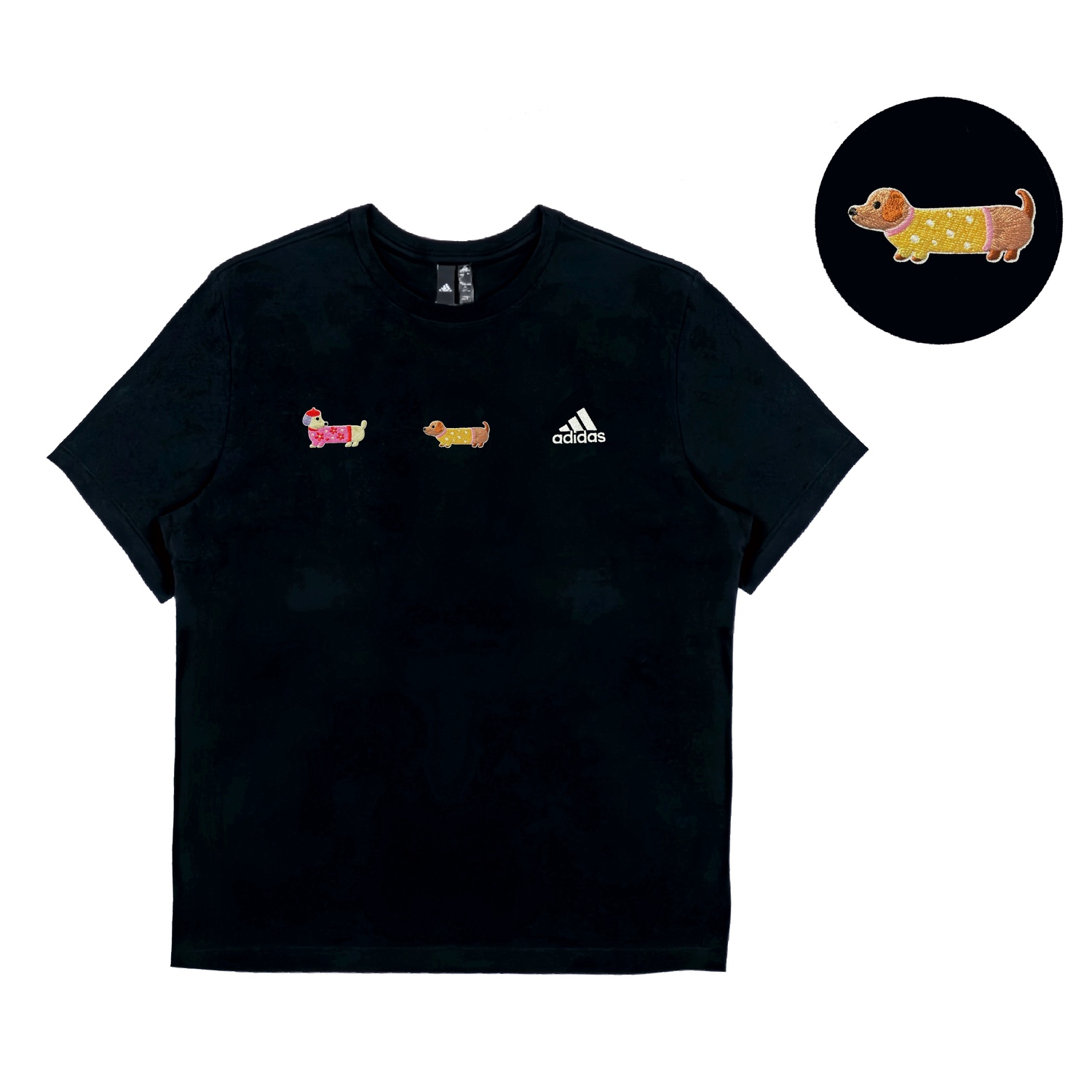 

Adidas Футболка унисекс черная