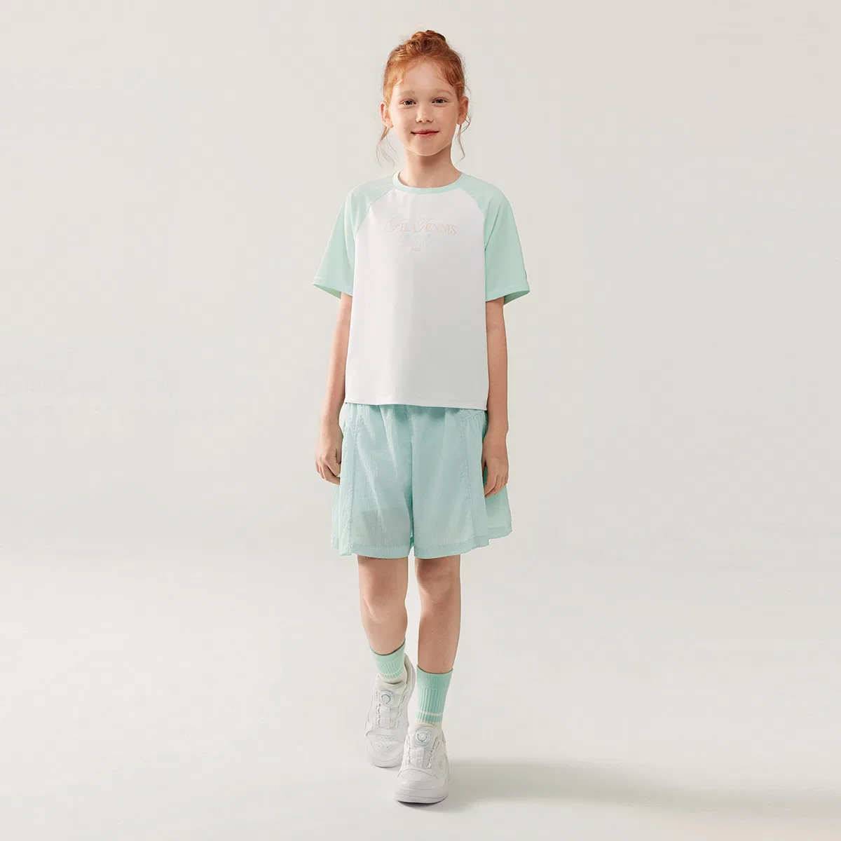 Футболка FILA KIDS Jade White — фото 4