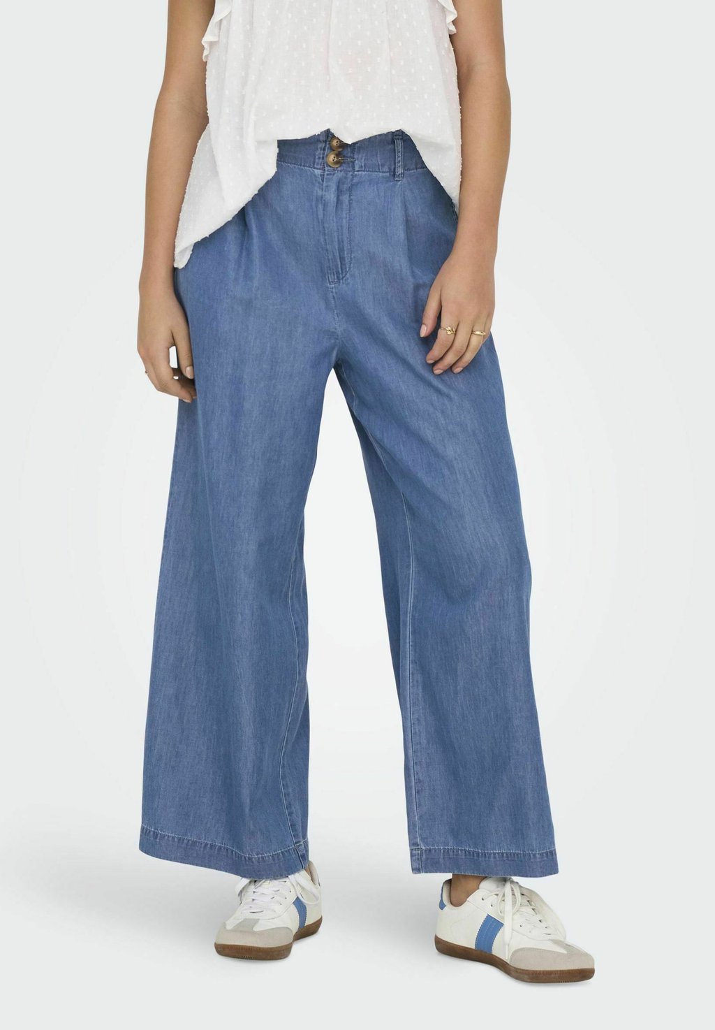 

Джинсы прямого кроя MIT WEITEM BEIN ONLBEA HOHE TAILLE WEITER BEINSCHNITT ONLY, цвет Medium Blue Denim
