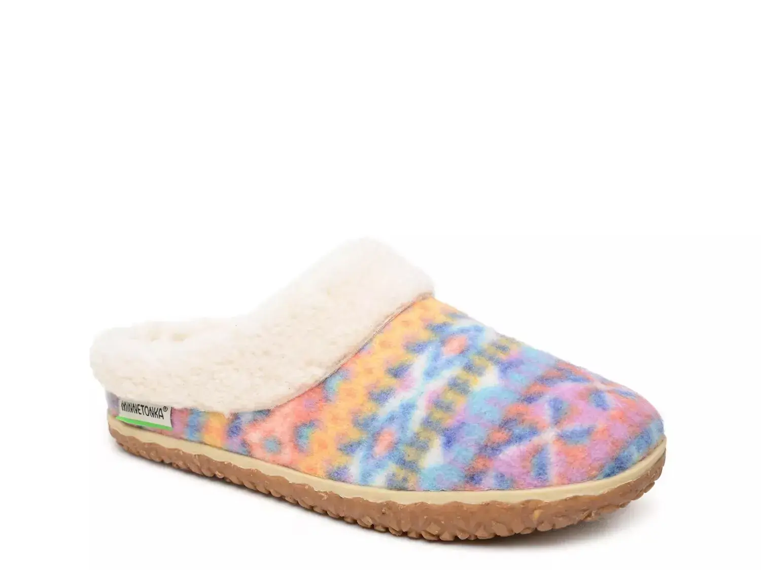 EVA Spruce Мюли Minnetonka, Orange/Multicolor