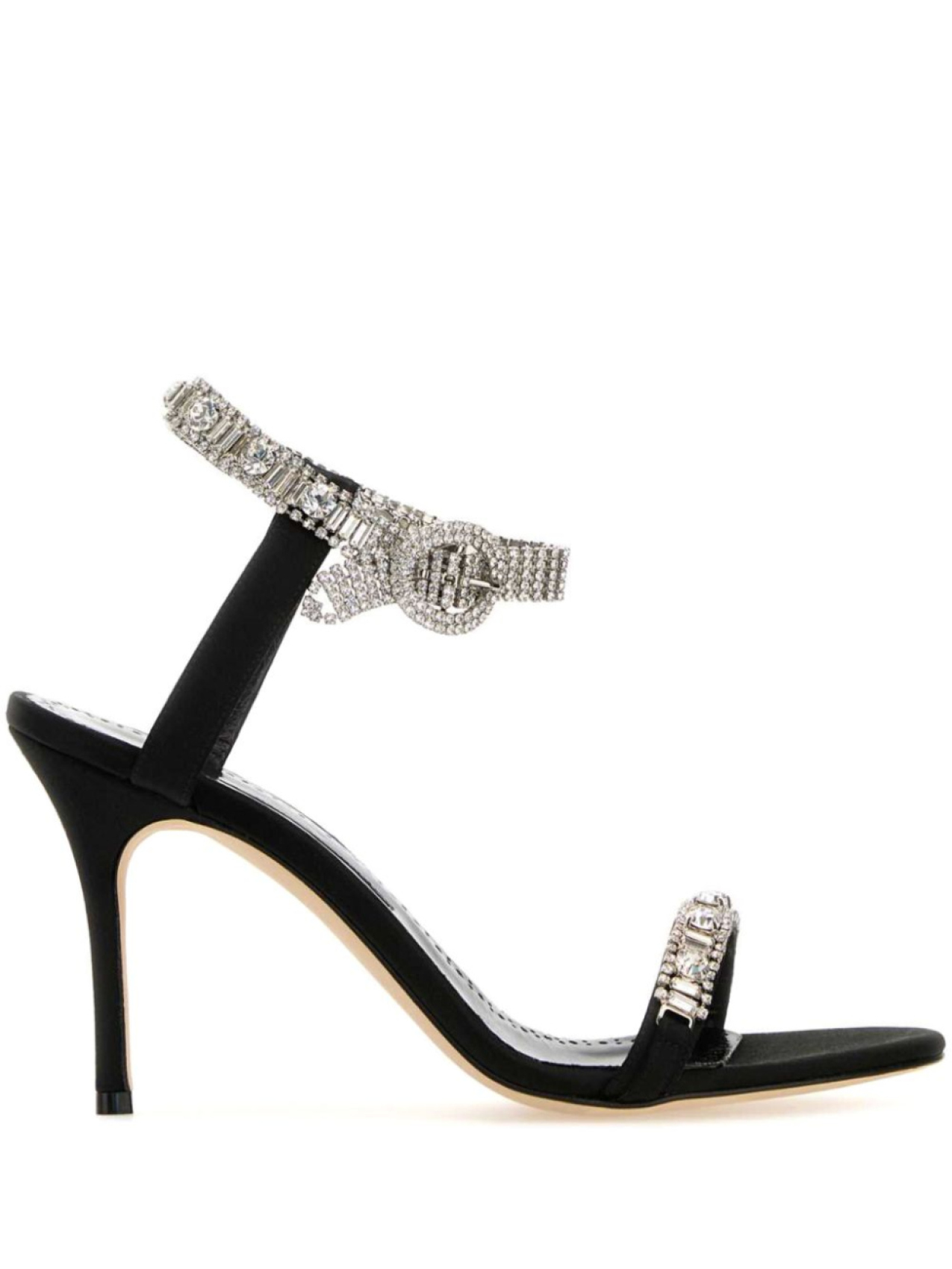 Manolo Blahnik босоножки Asasan 90, черный