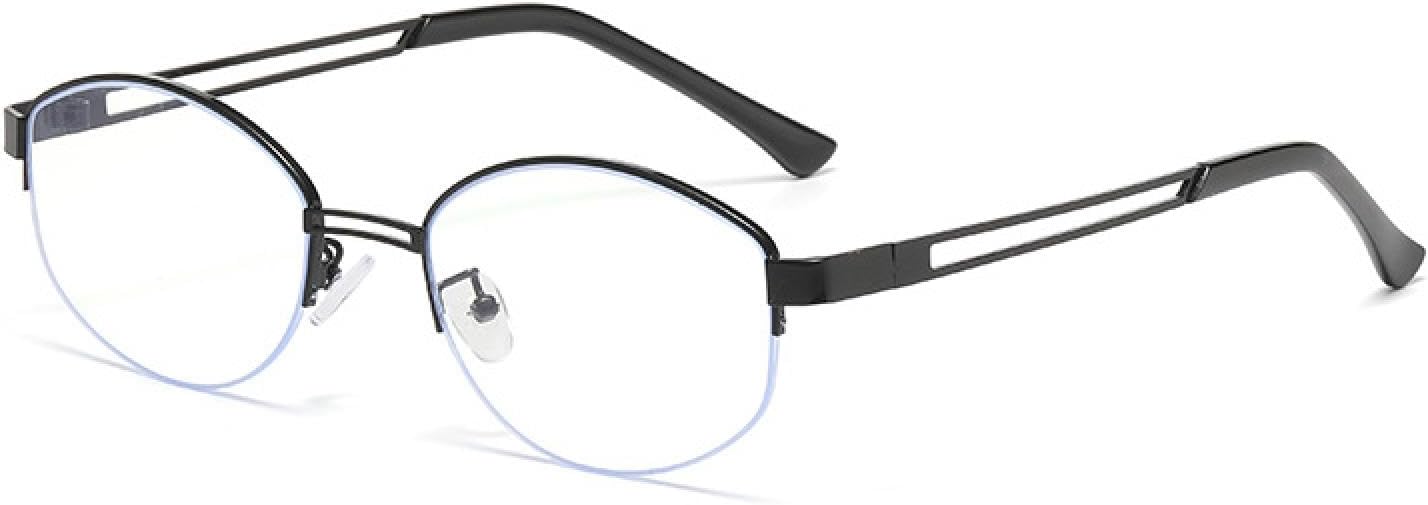 

Популярные модные овальные солнцезащитные очки для женщин, винтажные, полуободковые, с прозрачными линзами Ocean Lens, защита от УФ-излучения UV400, для мужчин TVTBBVV, C7 Black Clear