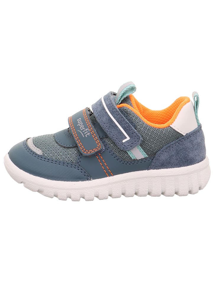 Superfit Кроссовки "Sport 7 mini" сине-бело-оранжевого цвета